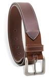 JOE'S JOE'S STRETCH LEATHER BELT