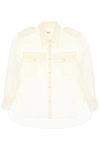 KHAITE MISSA OVERSIZED ORGANZA SHIRT