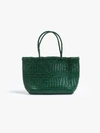 BASKET CASE MINI LEATHER BAG FOREST SKIRT IN GREEN