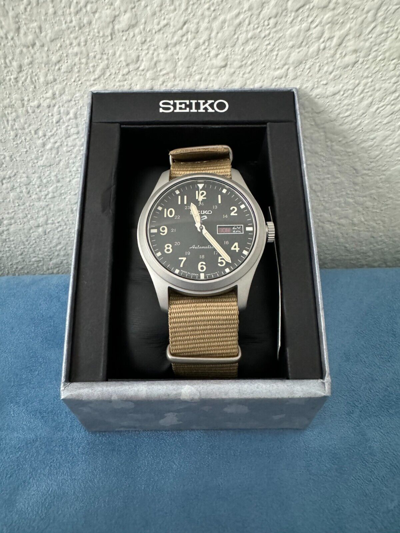 Pre-owned Seiko 5 Sports Collection Style Watch For Men Srpg35