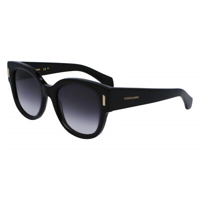 Pre-owned Ferragamo Salvatore  Sf2007s-001-5120 Black Sunglasses