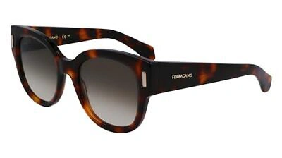 Pre-owned Ferragamo Salvatore  Sf2007s-240-5120 Tortoise Sunglasses