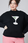 RACHEL ANTONOFF MARTINI MOCKNECK SWEATER XS-3X