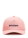 PALM ANGELS PALM ANGELS LOGO EMBROIDERED BASEBALL CAP