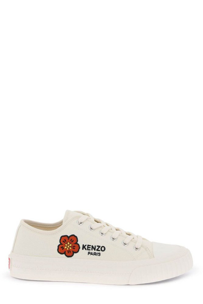 Kenzo Off-white  Paris Foxy Canvas Sneakers