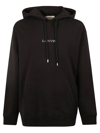 LANVIN OVERSIZED LOGO EMBROIDERY HOODIE