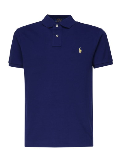 Polo Ralph Lauren Polo Shirt With Embroidery In Blue