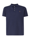 Polo Ralph Lauren Blue Cotton T-shirt In Blue
