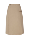 JW ANDERSON HIGH-WAISTED FLARED SKIRT