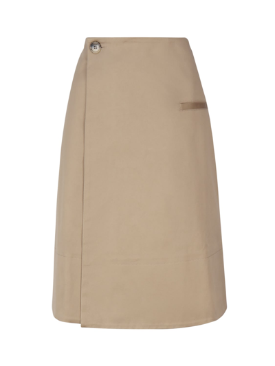 JW ANDERSON HIGH-WAISTED FLARED SKIRT