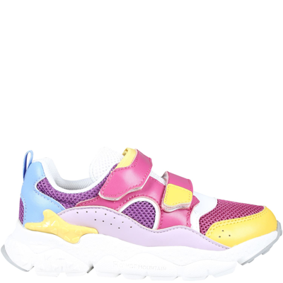 Flower Mountain Kids' Multicolor Akio Sneakers For Girl
