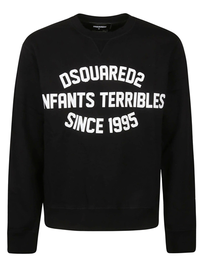 Dsquared2 Cool Fit Sweatshirt In Black