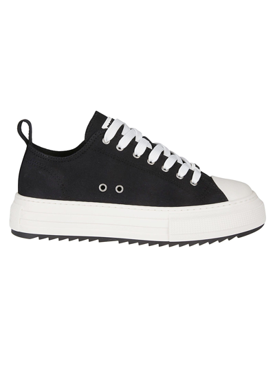 DSQUARED2 BERLIN LACE-UP LOW TOP SNEAKERS