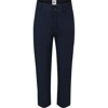 HUGO BOSS BLUE TROUSERS FOR BOY WITH LOGO DETAIL