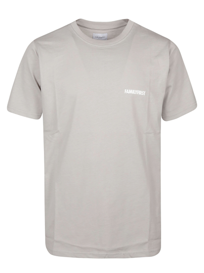 Family First Milano Symbol T-shirt In Grey Melange