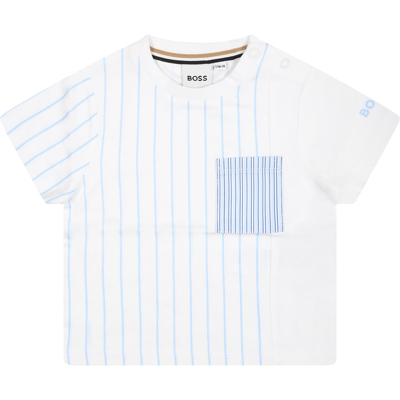 Hugo Boss White T-shirt For Baby Boy
