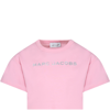 MARC JACOBS PINK CROP T-SHIRT FOR GIRL