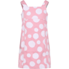 MARC JACOBS PINK CASUAL DRESS FOR GIRL WITH POLKA DOTS