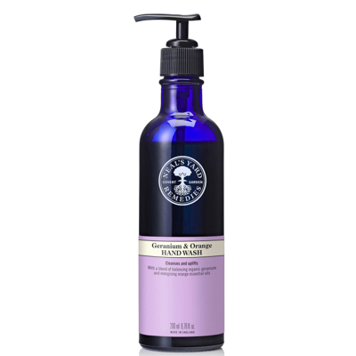 Neal's Yard Remedies Geranium & Orange Hand Wash 200ml In Blue