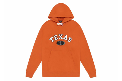 Pre-owned Ovo X Ncaa Texas Longhorns Hoodie Orange