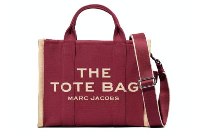 Pre-owned Marc Jacobs Jacquard Medium Tote Bag Merlot