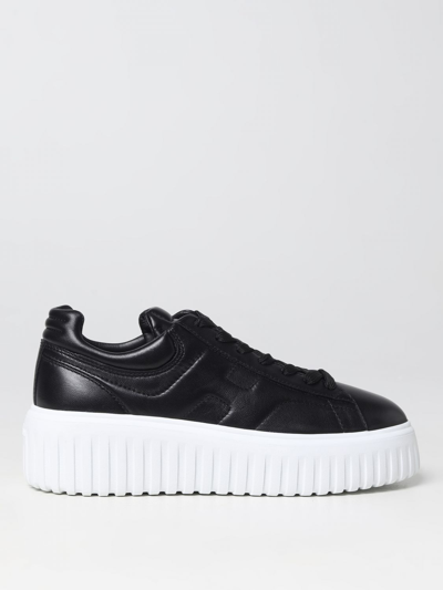 HOGAN H-STRIPES SNEAKERS IN NAPPA,390398002