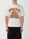 Rhude Saint Croix Tee In White