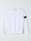 Stone Island Junior Sweater  Kids Color White