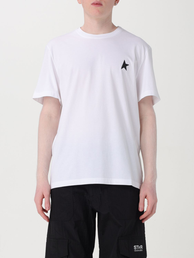 Golden Goose White Star Collection T恤 In White