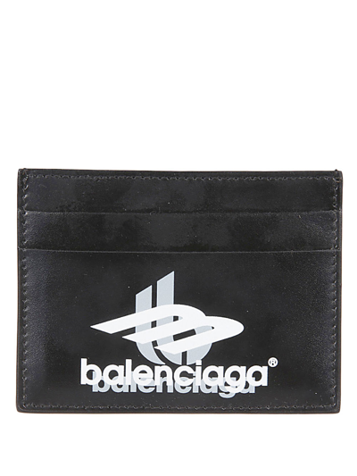 Balenciaga Credit Card Holder In Black