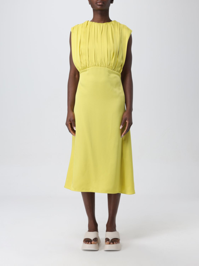 Jil Sander Dress  Woman Colour Lime