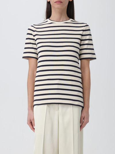 Jil Sander T-shirt  Woman Color Navy In White