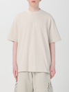 44 Label Group Logo-embroidered Cotton T-shirt In White