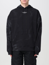 44 Label Group Man Sweatshirt Black Size L Cotton In Black