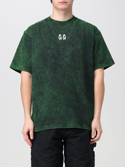 44 Label Group T-shirt  Men Color Green In Verde