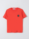 Stone Island Junior T-shirt  Kids Color Orange