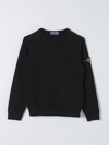 Stone Island Junior Sweater  Kids Color Black