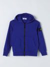 Stone Island Sweater  Junior Kids Color Blue