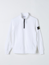 Stone Island Junior Sweater  Kids Color White