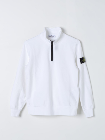 Stone Island Junior Jumper  Kids Colour White