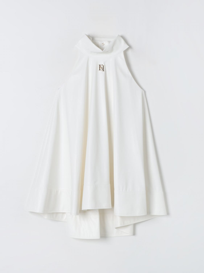Elisabetta Franchi La Mia Bambina Dress  Kids Color Yellow Cream In Yellow Cream