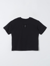 Elisabetta Franchi La Mia Bambina T-shirt  Kids Color Black In Black