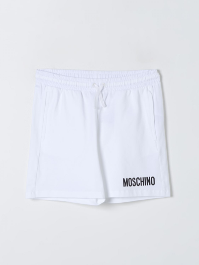 Moschino Kid Trousers  Kids Colour White
