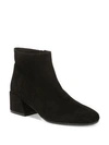 VINCE Ostend Pewter Suede Booties