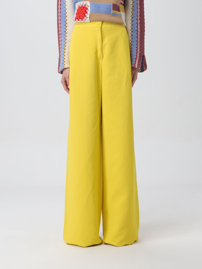 Max Mara Pants  Woman Color Yellow