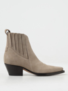 BUTTERO FLAT ANKLE BOOTS BUTTERO WOMAN COLOR SAND,f24873054