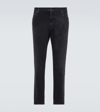 Dolce & Gabbana Dg Essentials Slim-fit Jeans In Blue