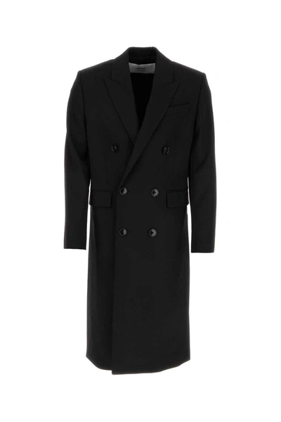Ami Alexandre Mattiussi Ami Coats In Black