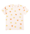 TINYCOTTONS PRINTED COTTON-BLEND JERSEY T-SHIRT