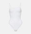 Eres Aquarelle Swimsuit In Blanc